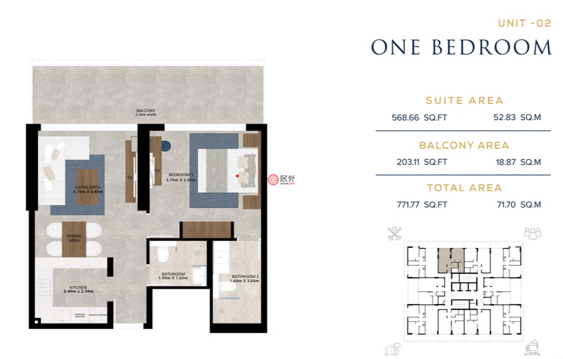 阿联酋迪拜Dubai Land Residence的多单元，Al Ain Road，编号72792278
