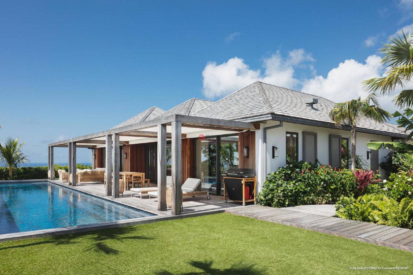 圣巴泰勒米岛Lurin的独栋别墅，Peace of Mind，编号78270233