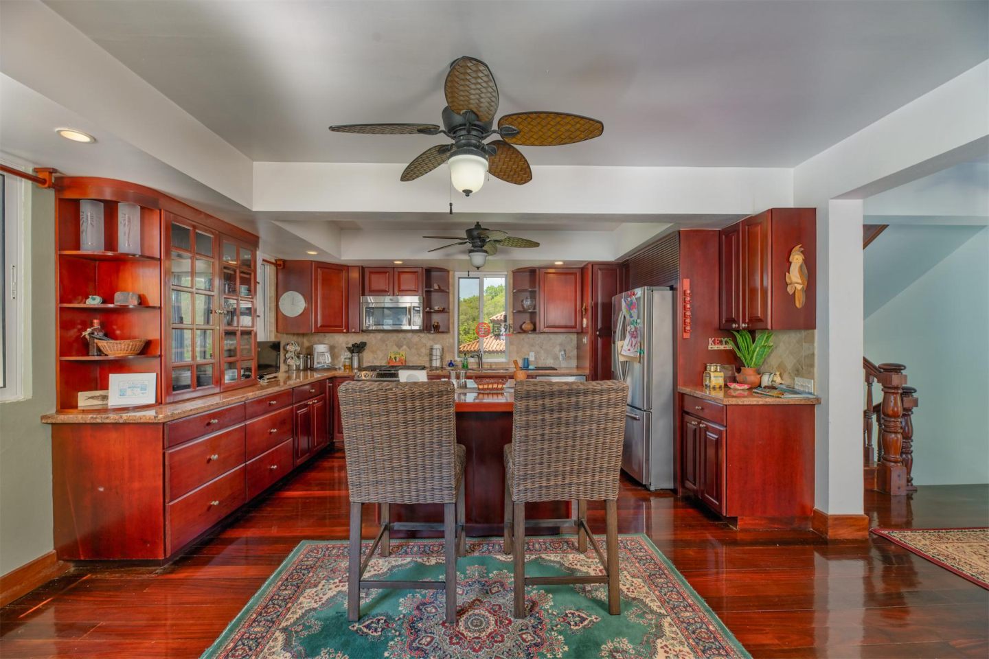 洪都拉斯海湾群岛Roatán的独栋别墅，Island House with Dock & Boats in Parrot Tree，编号77810415