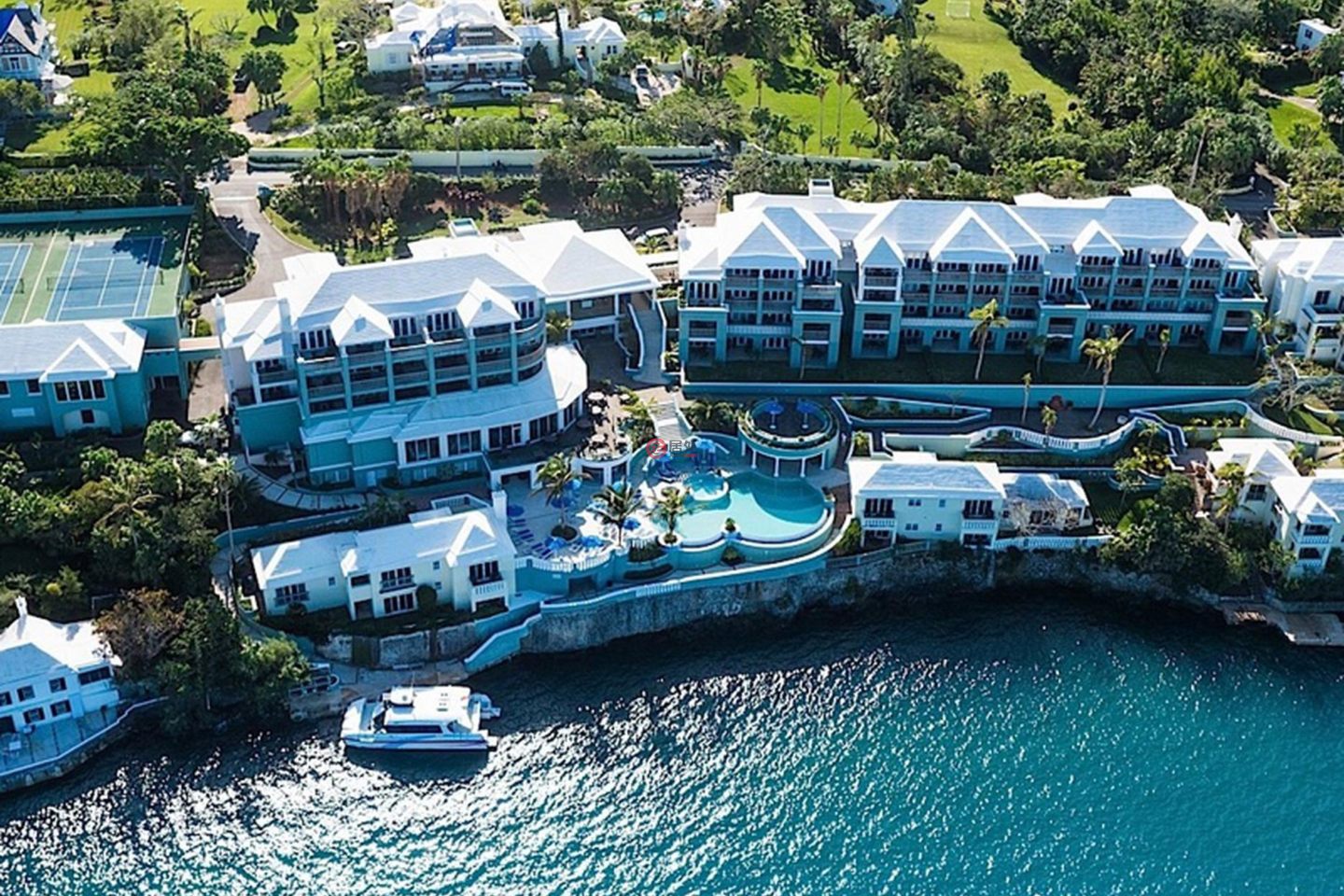 百慕达Paget的独栋别墅，Newstead Belmont Hills Unit 752 &753 27 Harbour Road，编号76604171