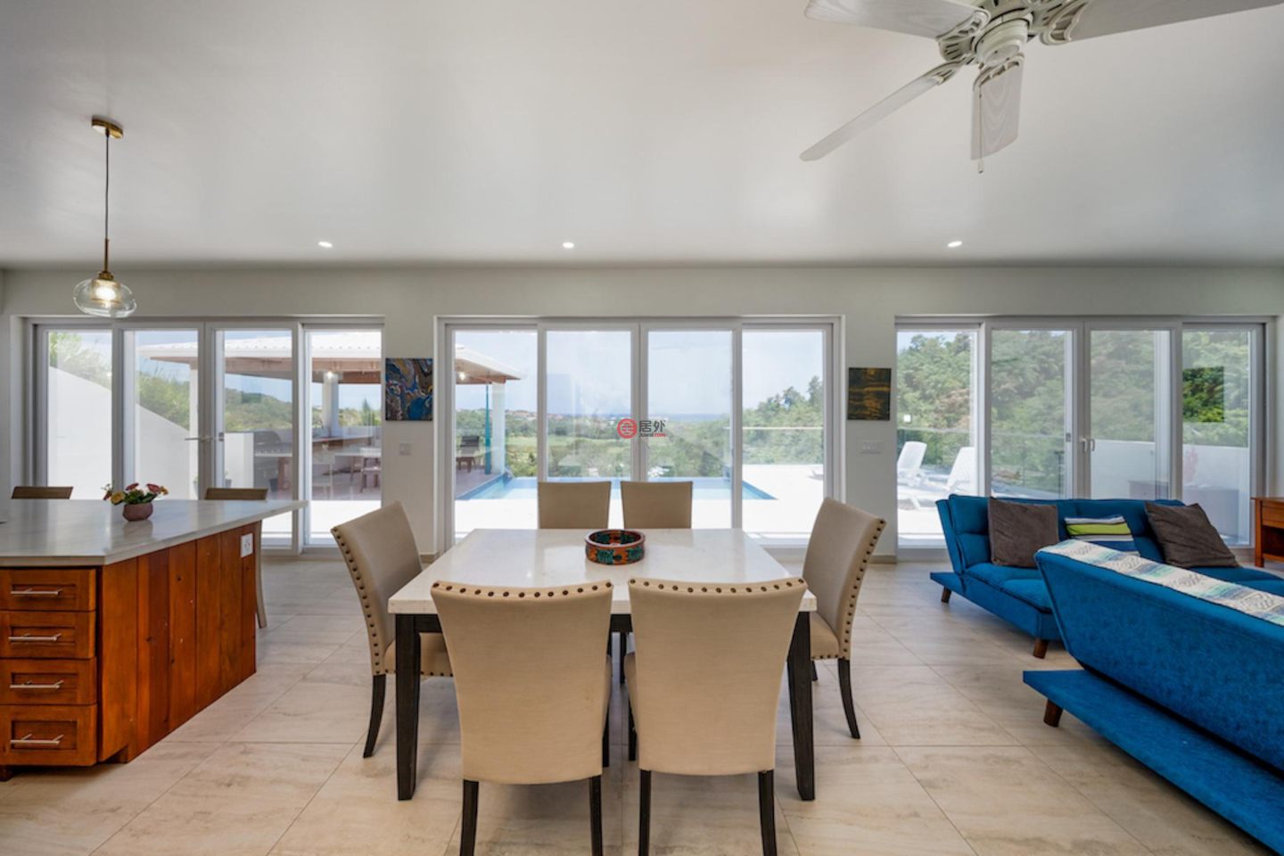 洪都拉斯海湾群岛Roatán的独栋别墅，Breathtaking Ocean View Home with Pool & Garage Coral Views Village，编号77617667