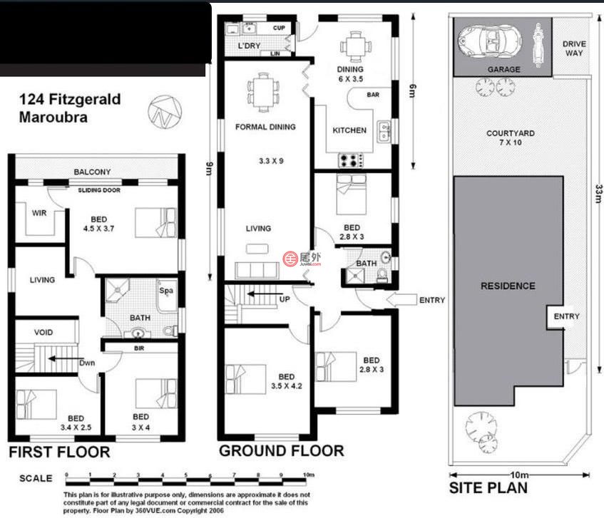 澳大利亚新南威尔士州Maroubra的独栋别墅，124 Fitzgerald Avenue，编号76426923