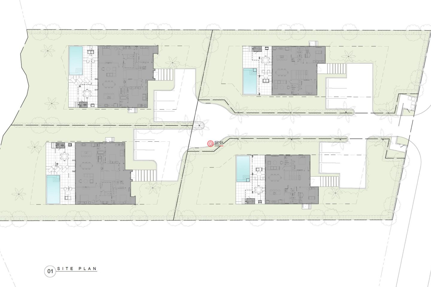 特克斯與凱科斯群島的独栋别墅，Lakefront Luxury Villa Venetian Road，编号78509768