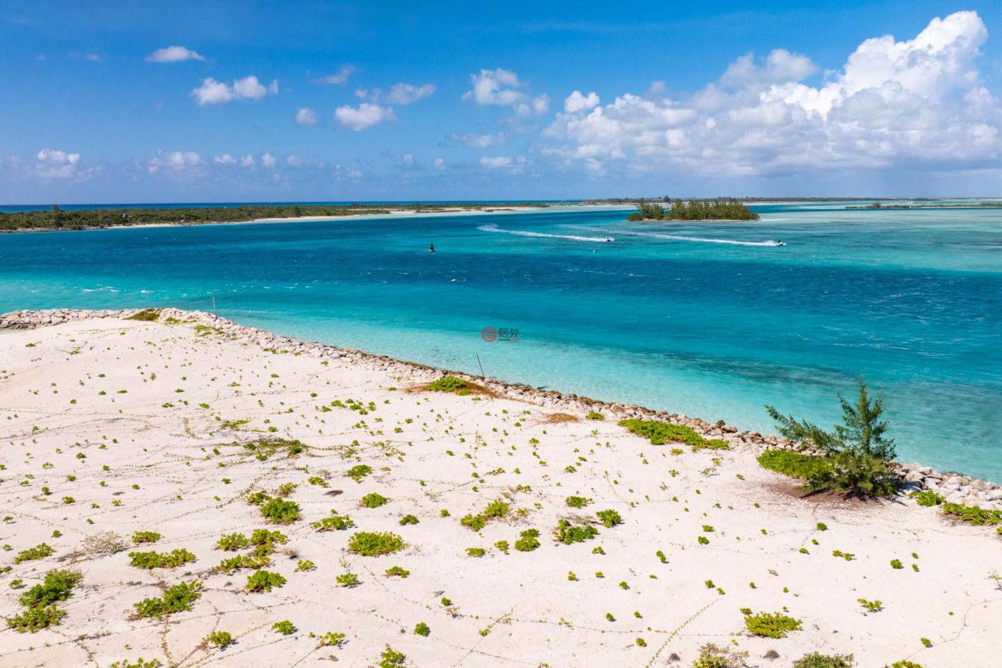 特克斯與凱科斯群島的住宅用地，Emerald Point Beachfront，编号78244465