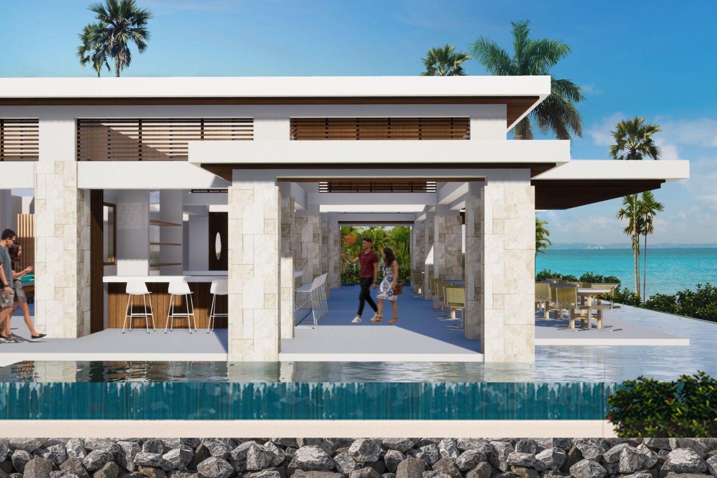 牙买加圣安妮拉納韋貝的独栋别墅，Villa 22 Palm Beach，编号77810270