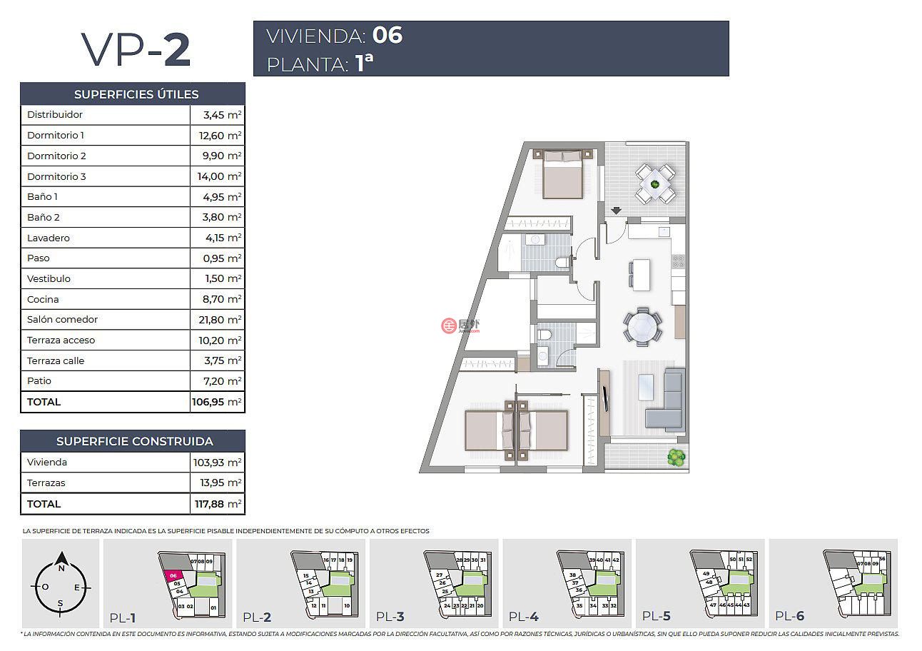 西班牙瓦伦西亚托雷维耶哈的公寓，编号72935606