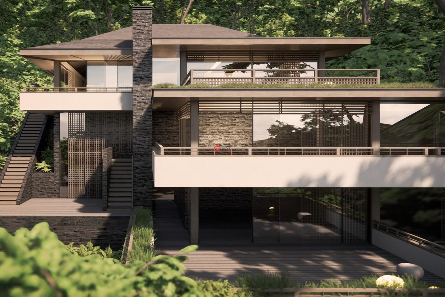 荷兰加勒比区Saba的独栋别墅，Haiku Inspired Lush Villa，编号72706910