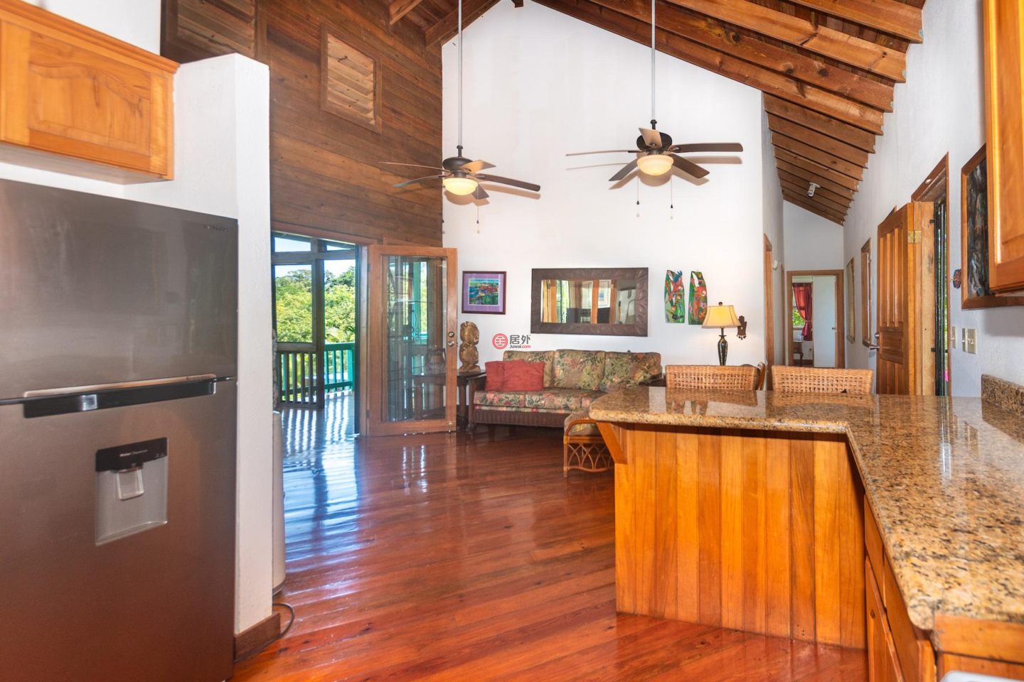 洪都拉斯海湾群岛Roatán的独栋别墅，Charming Garden Hillside 2B/1.5B Home，编号76854666