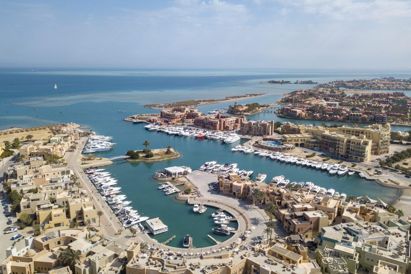 埃及萨尔瓦多加扎勒艾哈迈尔古尔代盖的独栋别墅，El Gouna，编号78308007