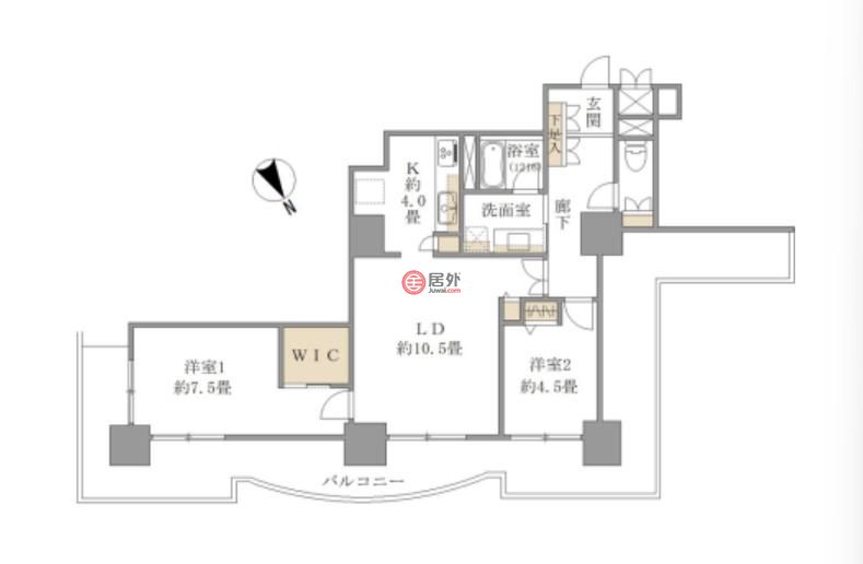 日本JapanYokohama的公寓，编号72547844