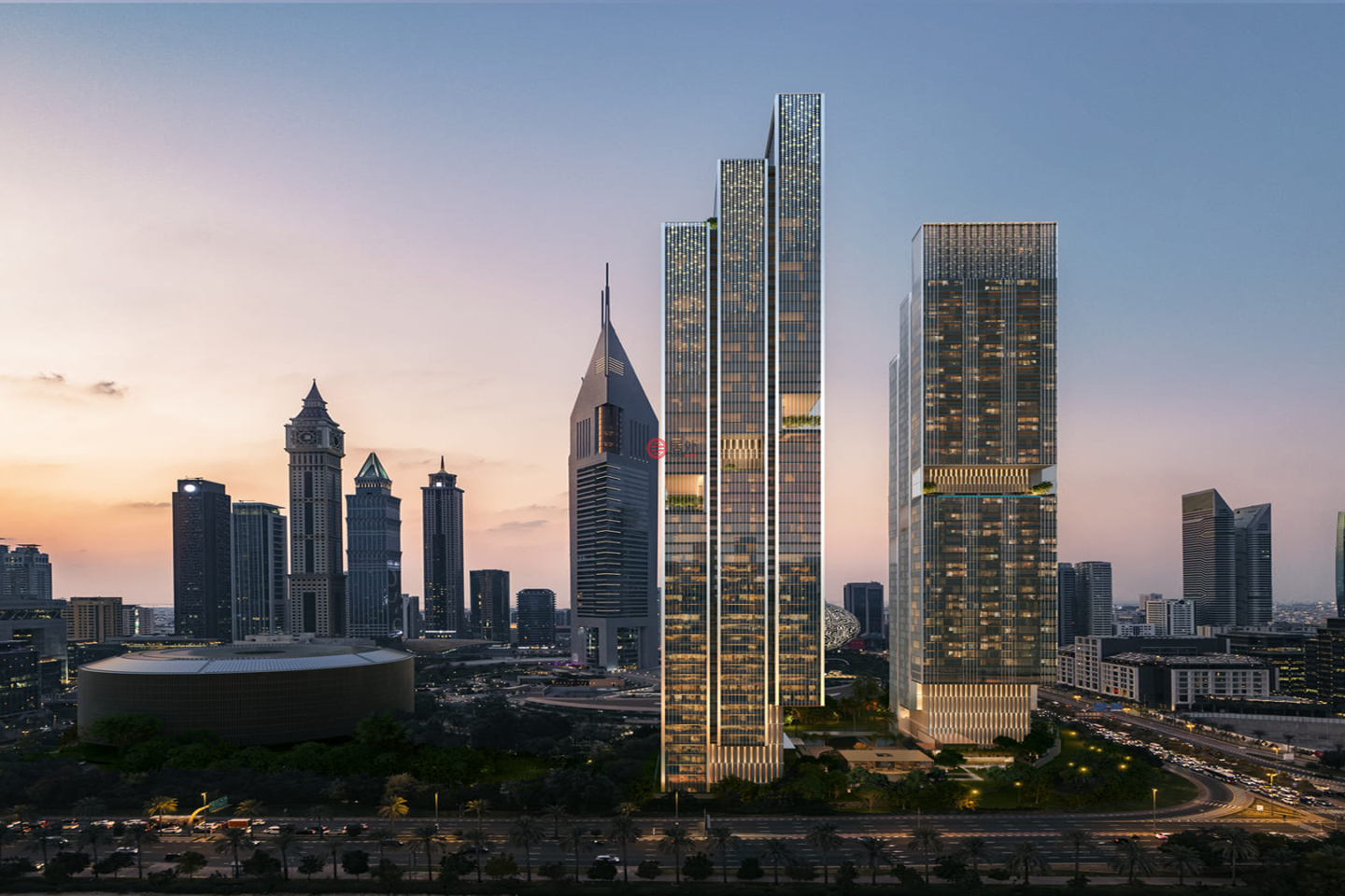 阿联酋迪拜迪拜的公寓，Trade Centre 2，编号78468993