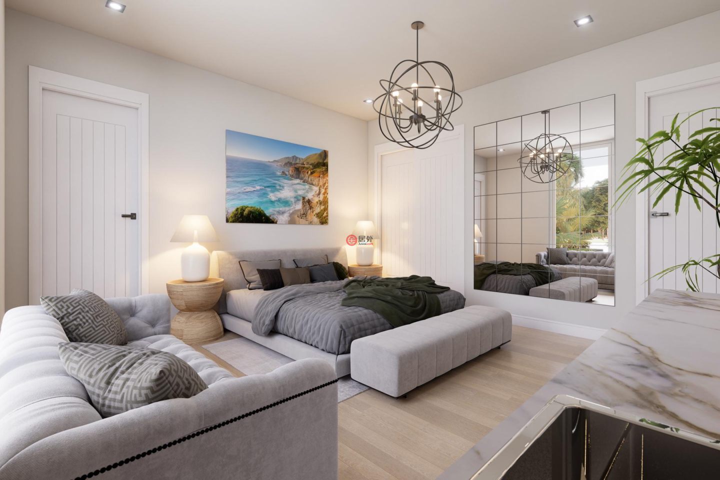 特克斯與凱科斯群島的独栋别墅，Lakeview Luxury Villa Venetian Road，编号78509786