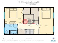 加拿大不列颠哥伦比亚省Courtenay的联排别墅，255 Anderton，编号78480639