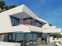 西班牙瓦伦西亚卡尔佩的独栋别墅，Calpe's Panoramic Marvel: A Modern Villa with Breathtaking Sea a，编号75831736