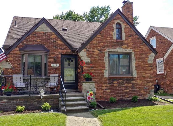 美国密歇根州格罗斯波因特农场3卧3卫的房产